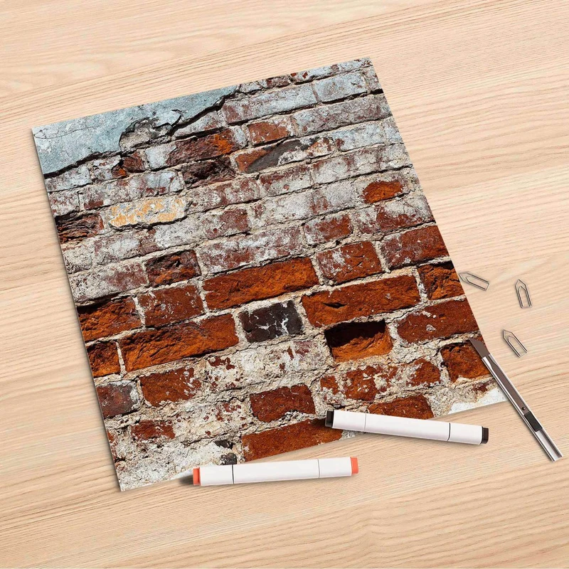 Folienbogen (30x30 cm) - Design: Backstein