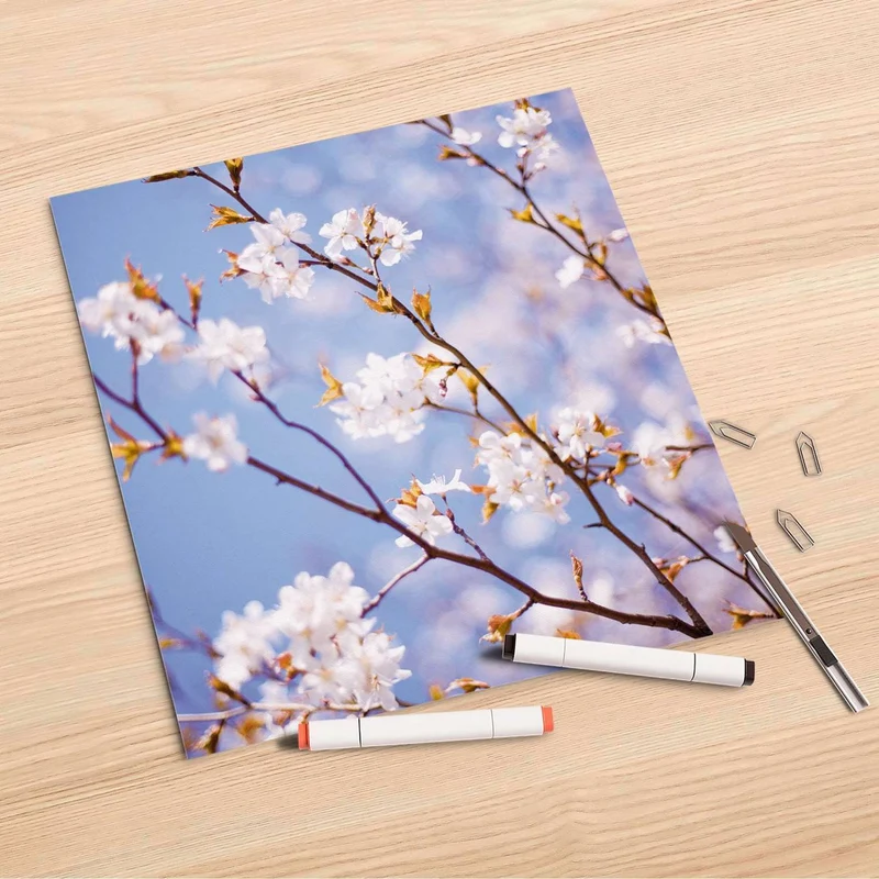 Folienbogen (30x30 cm) - Design: Apple Blossoms