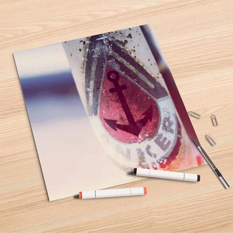 Folienbogen (30x30 cm) - Design: Anker 2