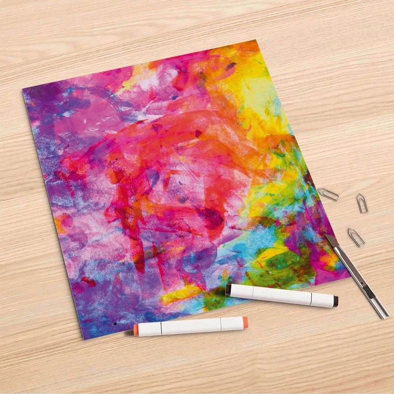 Folienbogen (30x30 cm) - Design: Abstract Watercolor