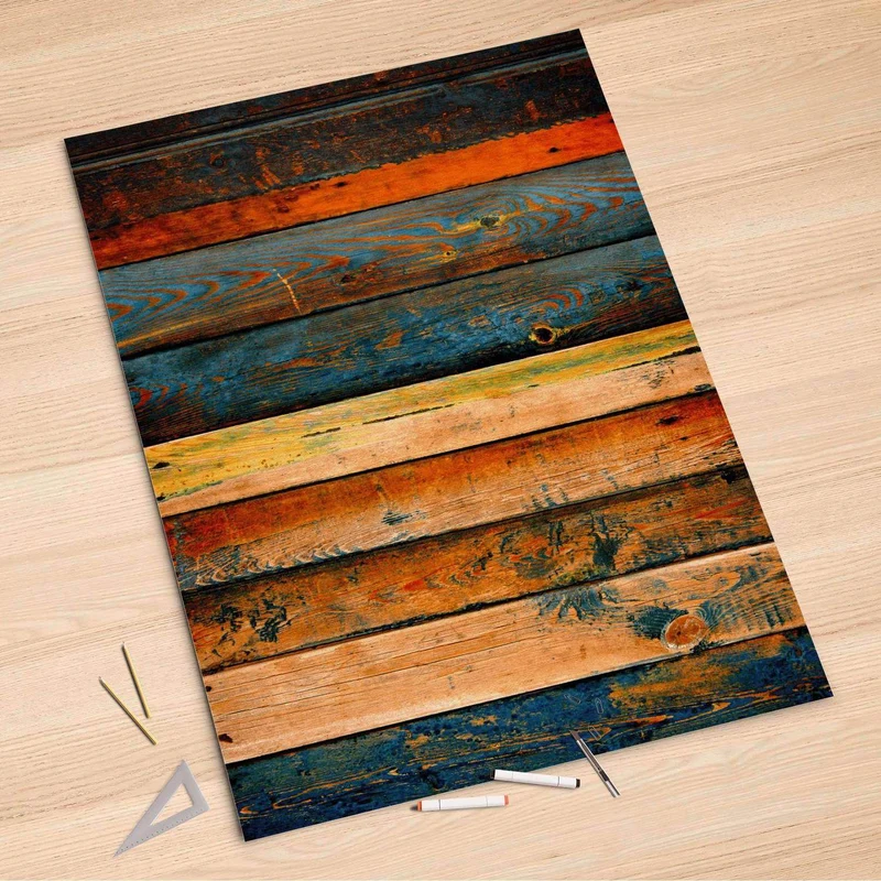 Folienbogen (100x150 cm) - Design: Wooden