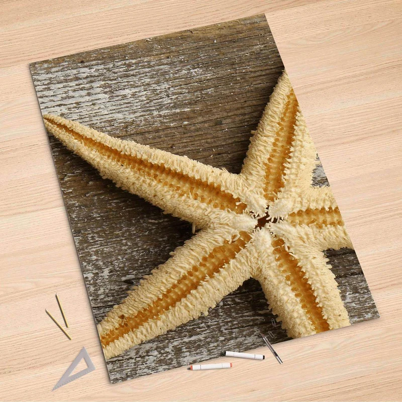 Folienbogen (100x150 cm) - Design: Starfish