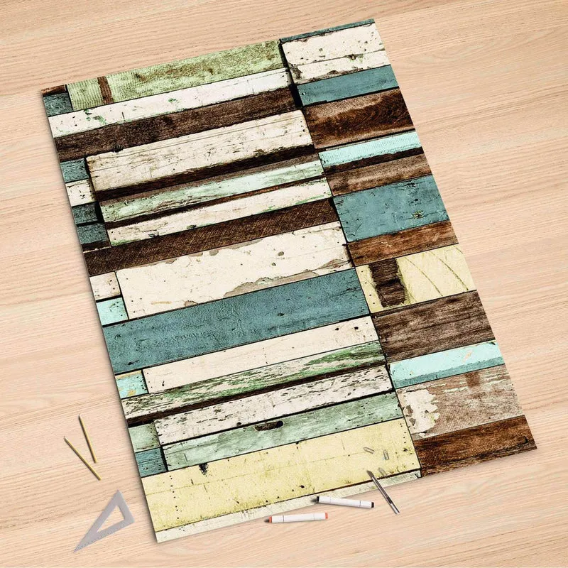 Folienbogen (100x150 cm) - Design: Schiffsbruch