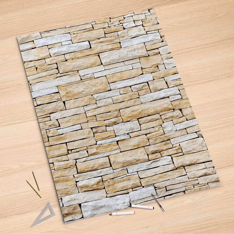 Folienbogen (100x150 cm) - Design: Sandstein