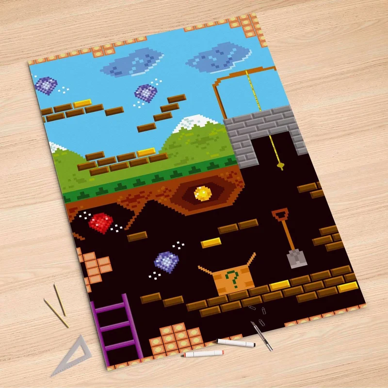 Folienbogen (100x150 cm) - Design: Pixelmania