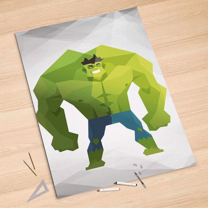 Folienbogen (100x150 cm) - Design: Mr. Green