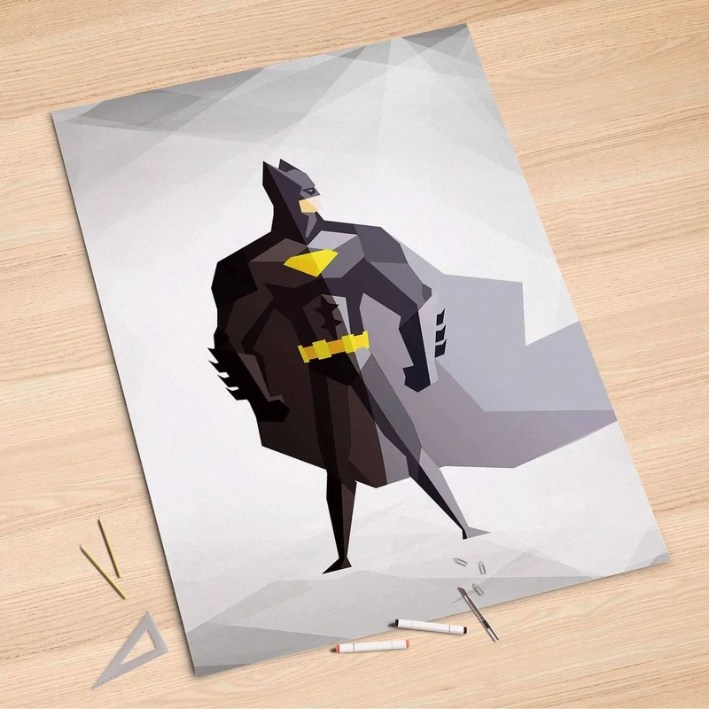 Folienbogen (100x150 cm) - Design: Mr. Black