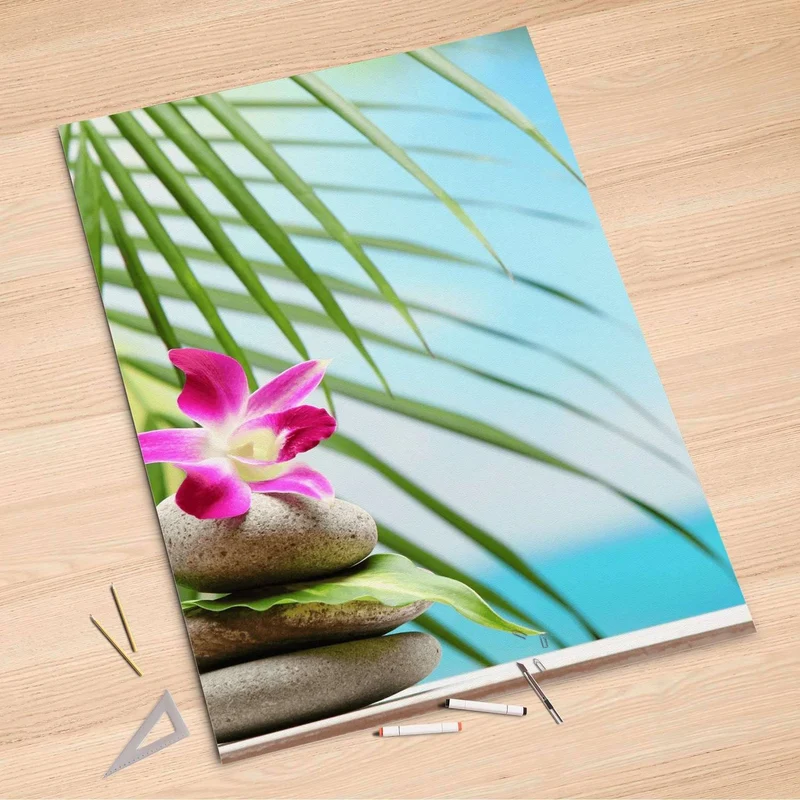 Folienbogen (100x150 cm) - Design: Lotus Flower