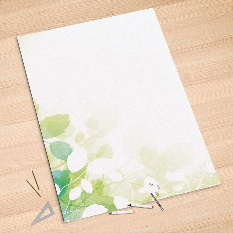 Folienbogen (100x150 cm) - Design: Flower Light