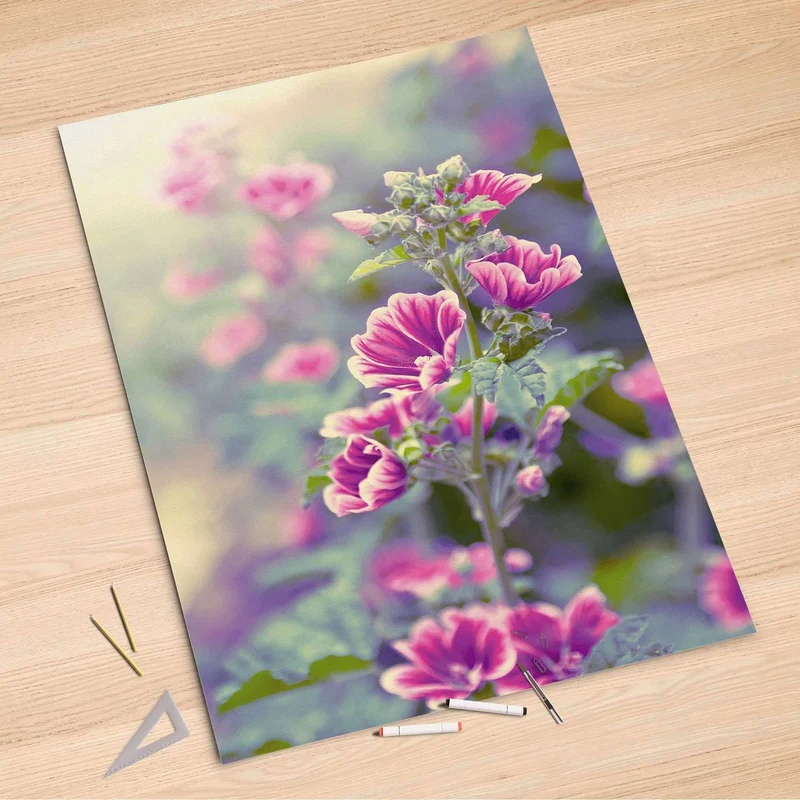 Folienbogen (100x150 cm) - Design: Flower Gaze