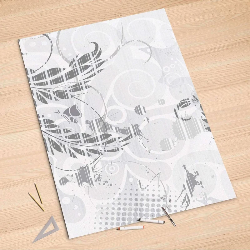 Folienbogen (100x150 cm) - Design: Florals Plain 2