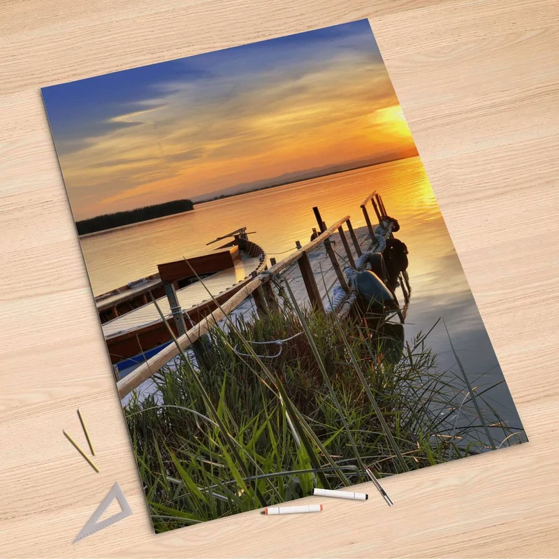 Folienbogen (100x150 cm) - Design: Bridge to the sun