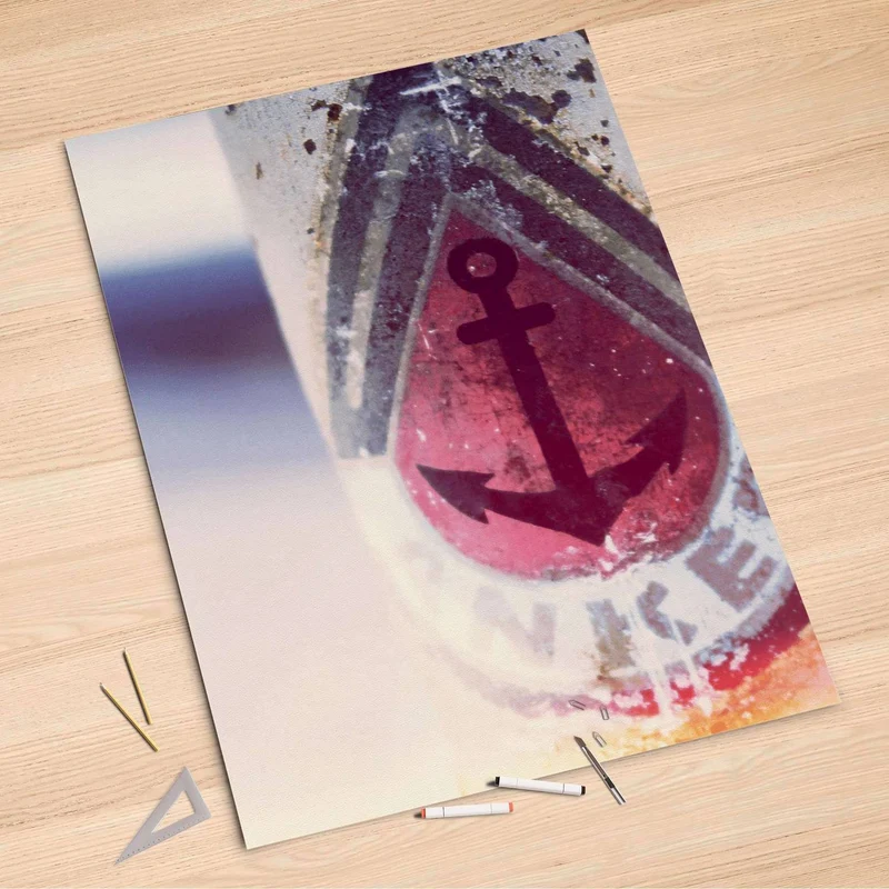 Folienbogen (100x150 cm) - Design: Anker 2