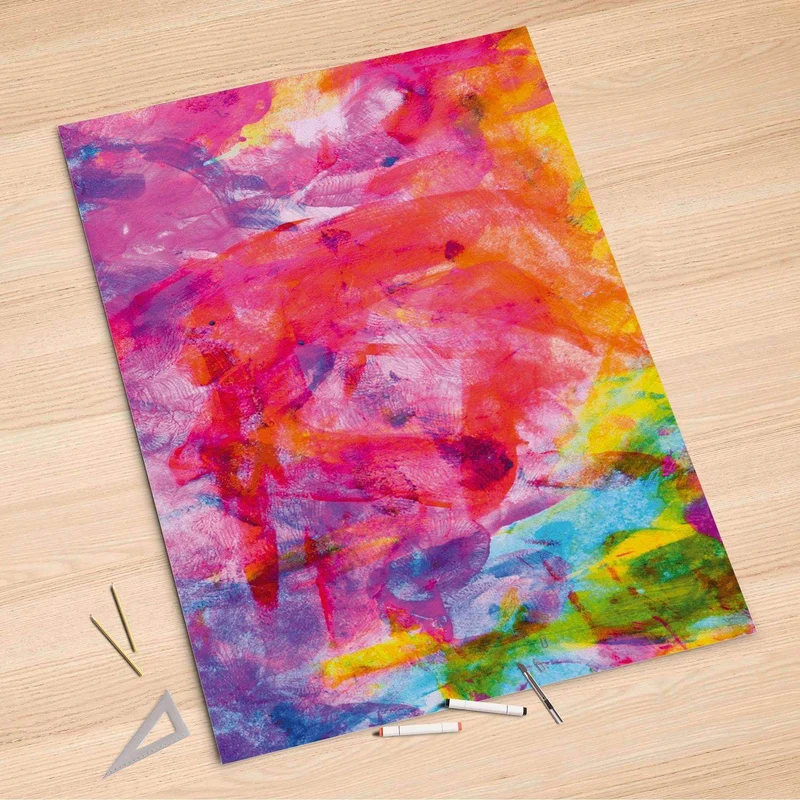 Folienbogen (100x150 cm) - Design: Abstract Watercolor