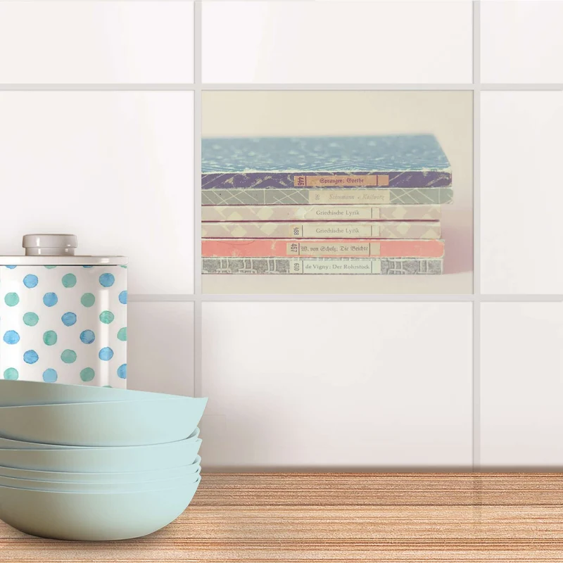 Fliesenfolie für Küche & Bad - Design: Zeitreise