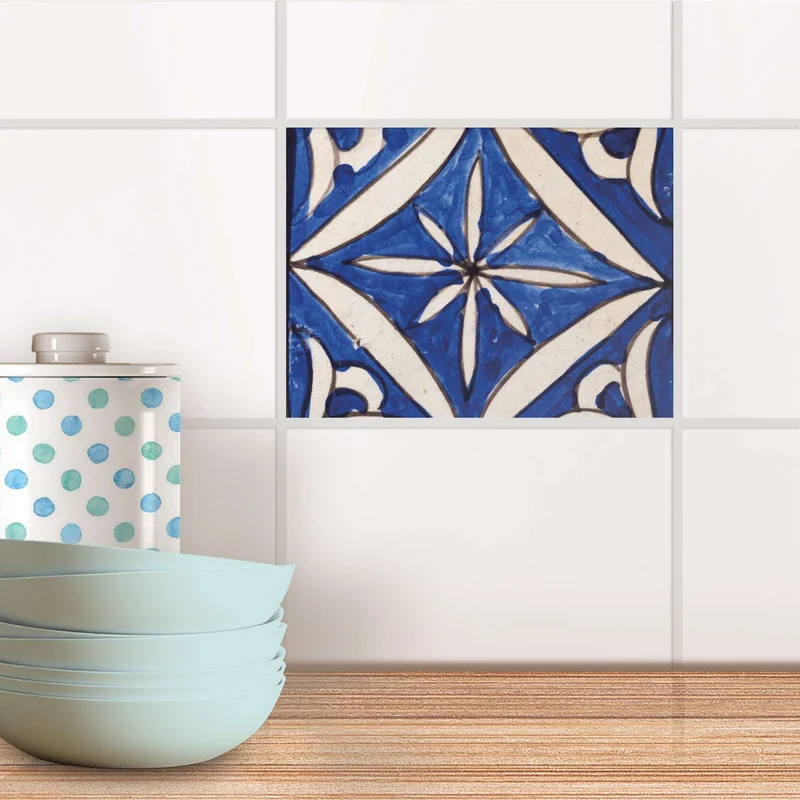 Fliesenfolie für Küche & Bad - Design: Spanish Tile 1