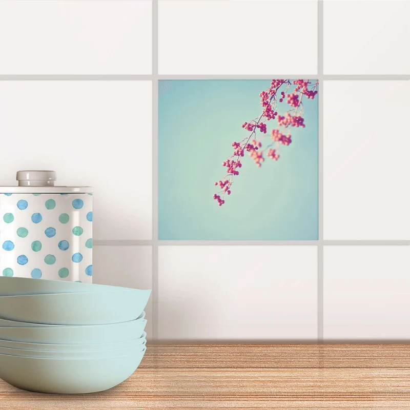 Fliesenaufkleber für Küche & Bad - Design: Ikebana für Anfänger