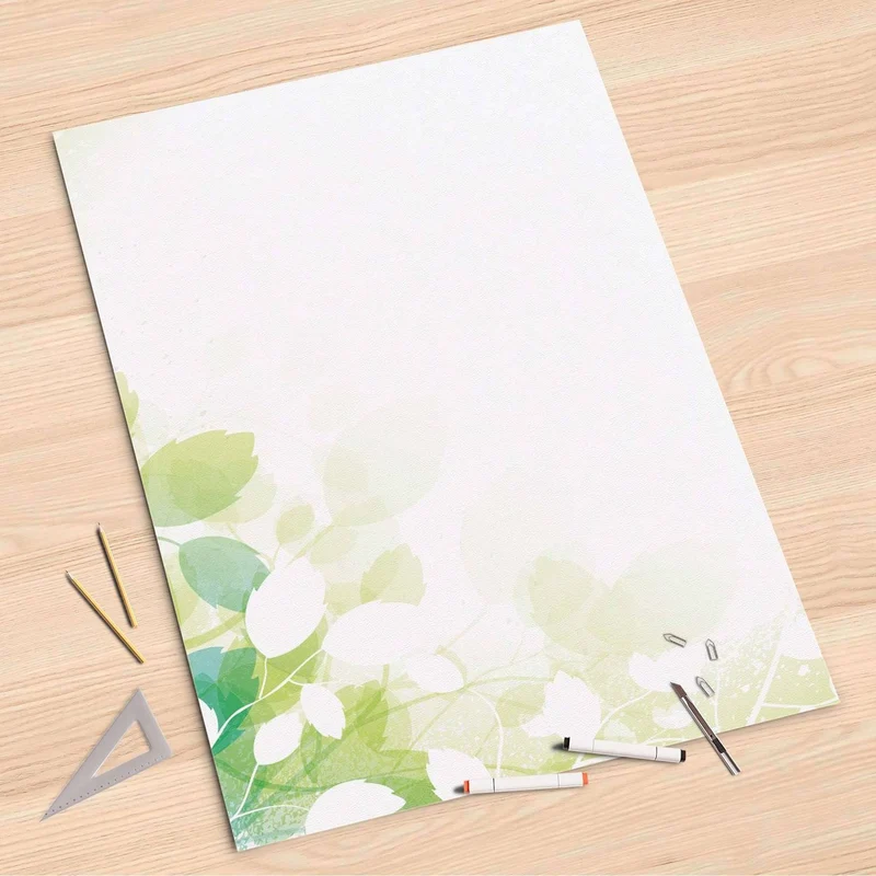 Folienbogen (80x120 cm) - Design: Flower Light