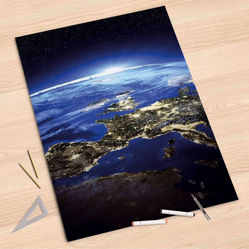 Folienbogen (80x120 cm) - Design: Earth View