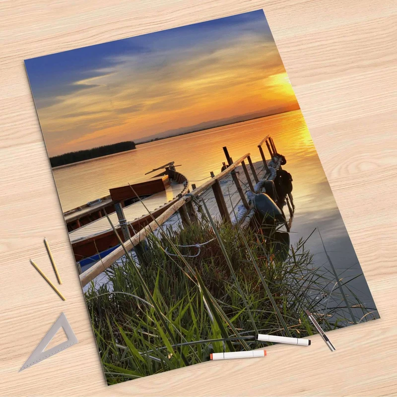 Folienbogen (80x120 cm) - Design: Bridge to the sun
