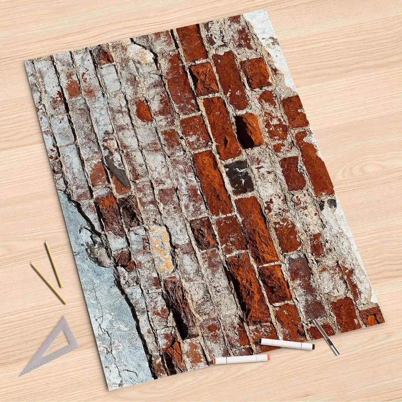 Folienbogen (80x120 cm) - Design: Backstein