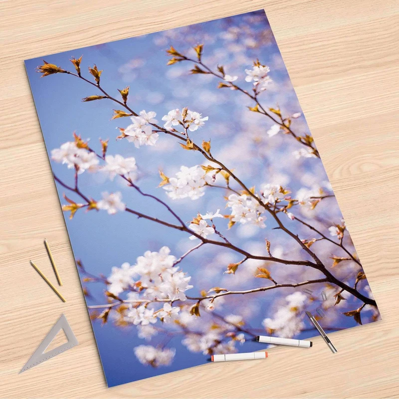 Folienbogen (80x120 cm) - Design: Apple Blossoms