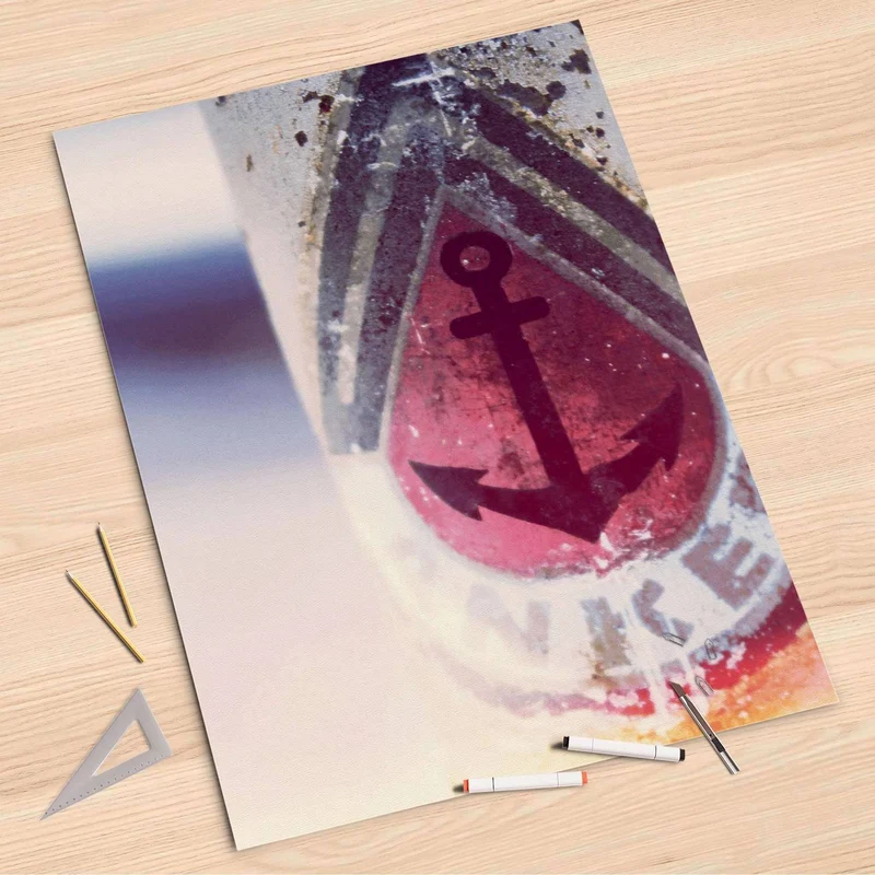 Folienbogen (80x120 cm) - Design: Anker 2