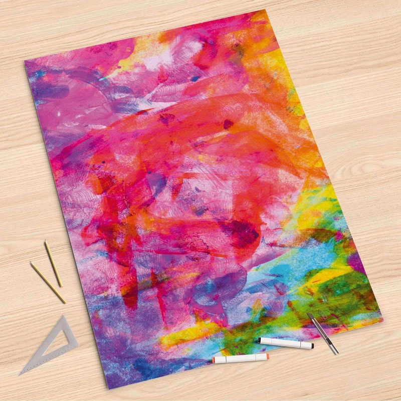 Folienbogen (80x120 cm) - Design: Abstract Watercolor