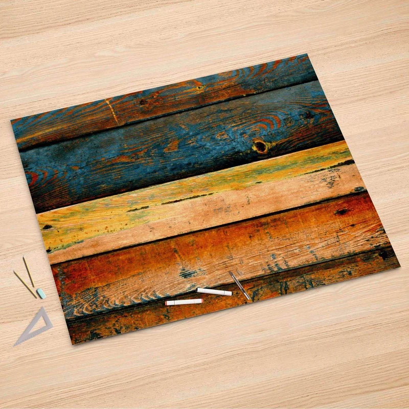 Folienbogen (150x100 cm) - Design: Wooden