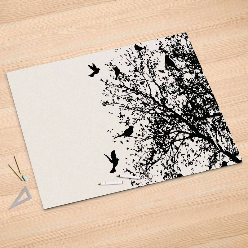 Folienbogen (150x100 cm) - Design: Tree and Birds 2