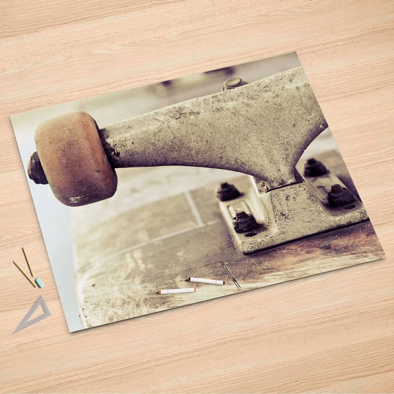 Folienbogen (150x100 cm) - Design: Skateboard