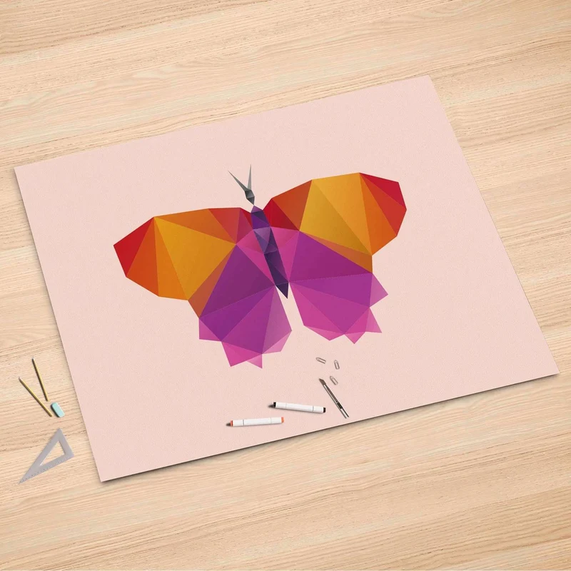 Folienbogen (150x100 cm) - Design: Origami Butterfly
