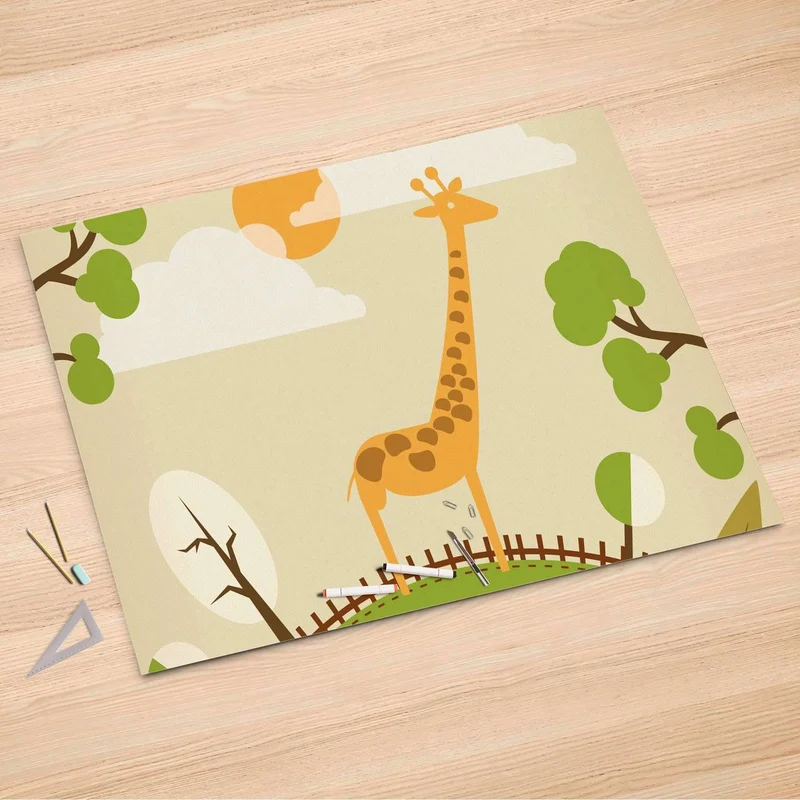 Folienbogen (150x100 cm) - Design: Mountain Giraffe