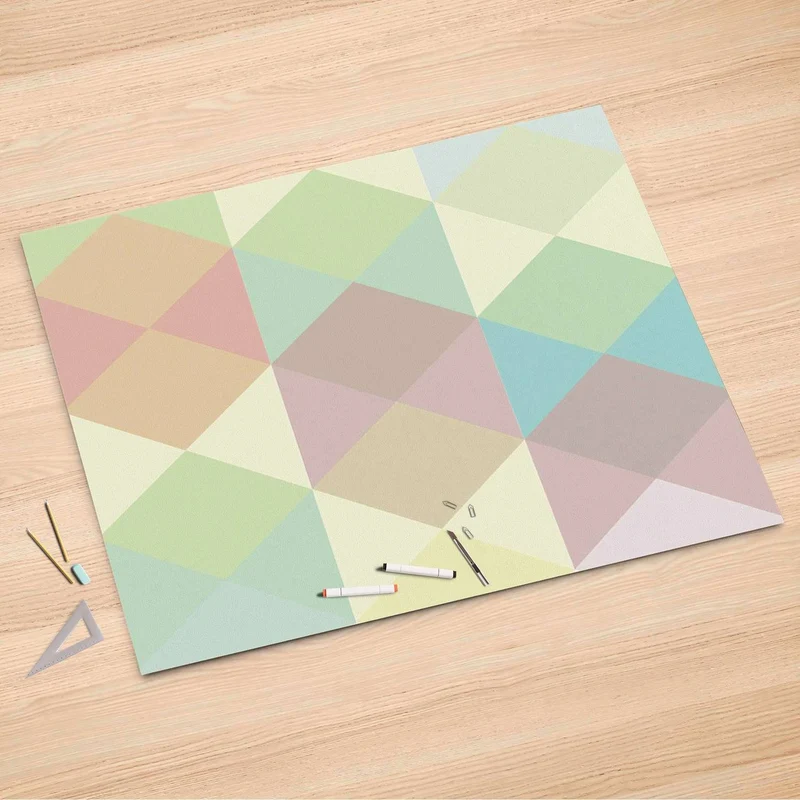 Folienbogen (150x100 cm) - Design: Melitta Pastell Geometrie