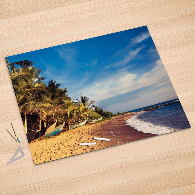 Folienbogen (150x100 cm) - Design: Longboat Beach