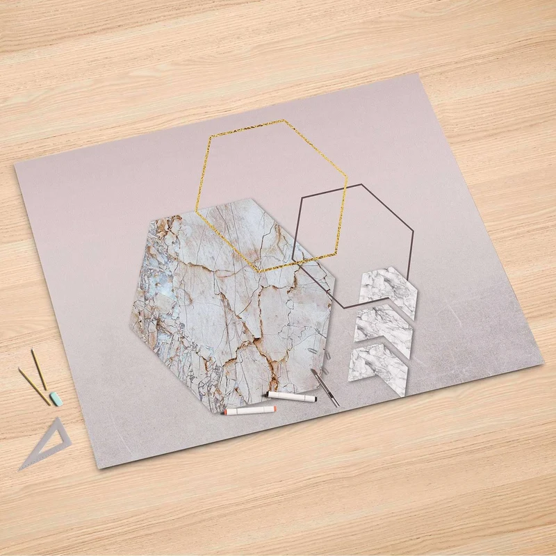 Folienbogen (150x100 cm) - Design: Hexagon