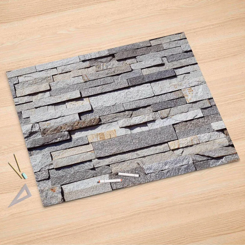 Folienbogen (150x100 cm) - Design: Granit-Wand
