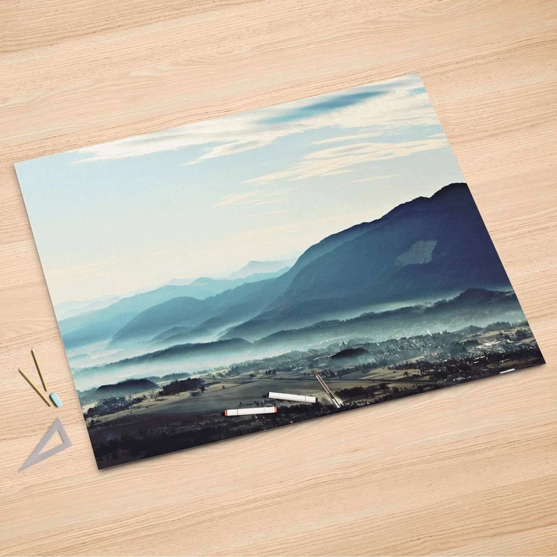Folienbogen (150x100 cm) - Design: Fog Village