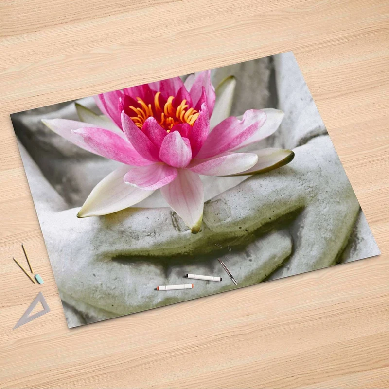Folienbogen (150x100 cm) - Design: Flower Buddha