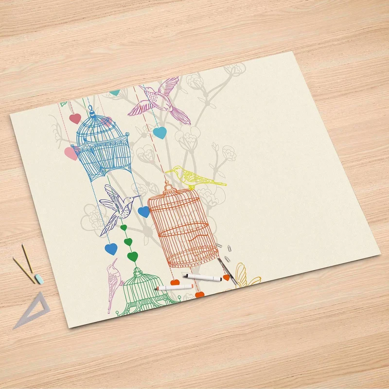 Folienbogen (150x100 cm) - Design: Birdcage