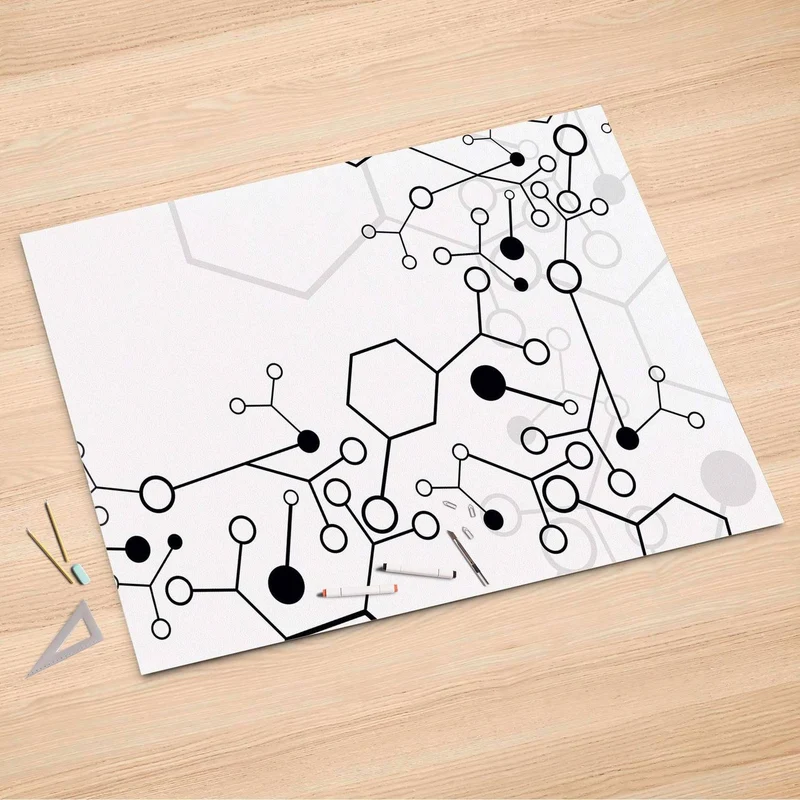 Folienbogen (150x100 cm) - Design: Atomic 1