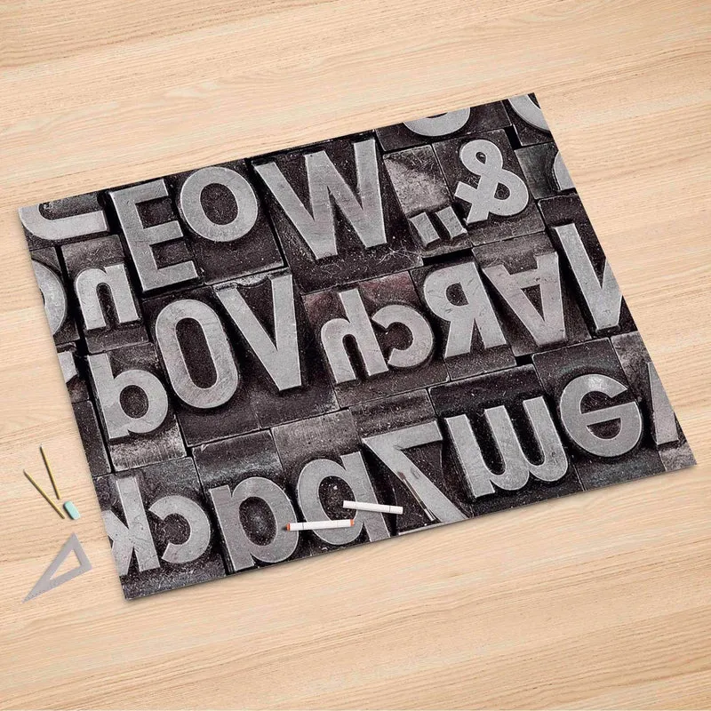 Folienbogen (150x100 cm) - Design: Alphabet
