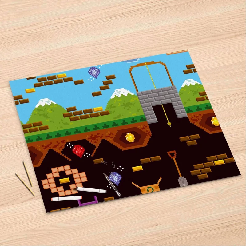 Folienbogen (120x80 cm) - Design: Pixelmania