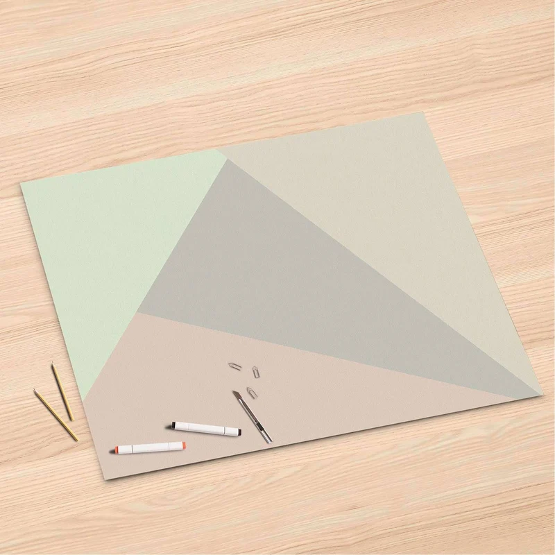 Folienbogen (120x80 cm) - Design: Pastell Geometrik