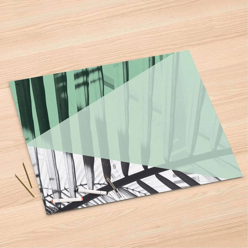 Folienbogen (120x80 cm) - Design: Palmen mint