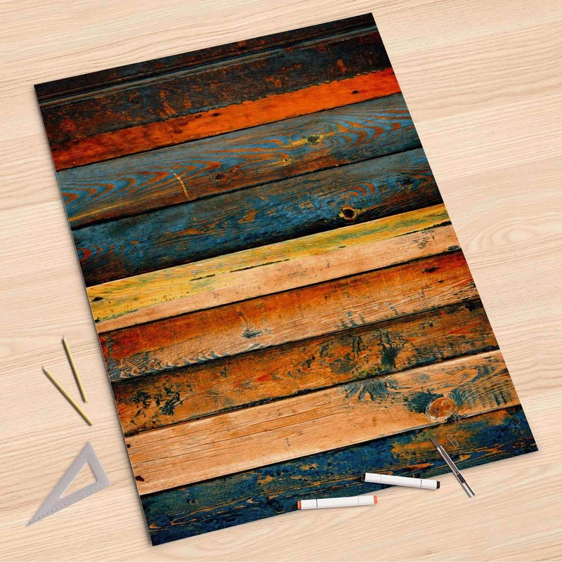 Folienbogen (80x120 cm) - Design: Wooden