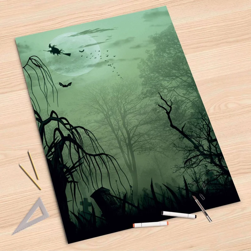 Folienbogen (80x120 cm) - Design: Witchcraft