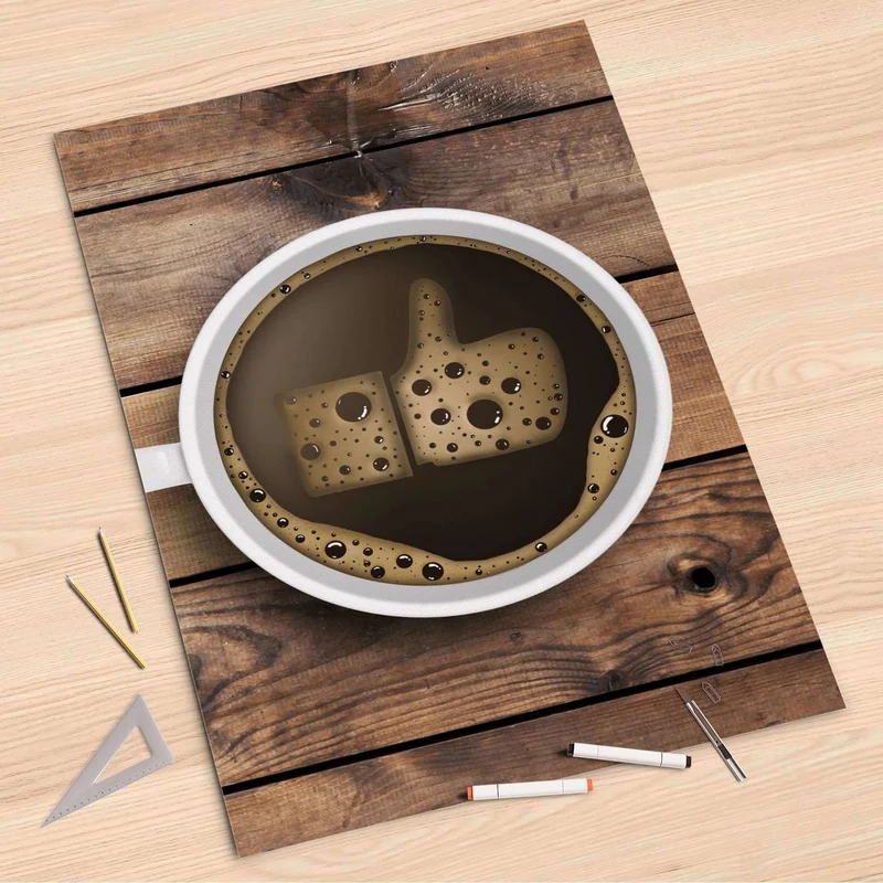 Folienbogen (80x120 cm) - Design: Sweet Coffee