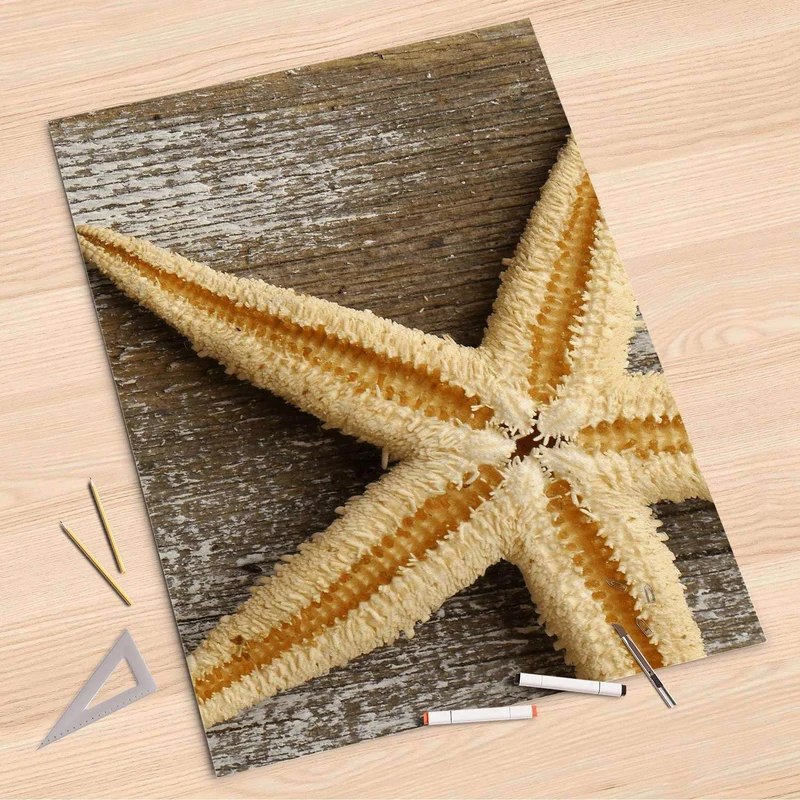 Folienbogen (80x120 cm) - Design: Starfish