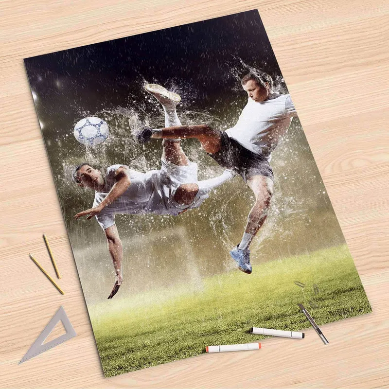 Folienbogen (80x120 cm) - Design: Soccer